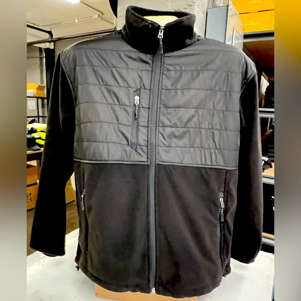 UltraClub Fleece Quilted Jacket